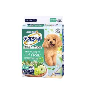 4個セット ユニ・チャーム　デオシート消臭&フレグランスグリーンアロマの香りレギュラー 120枚