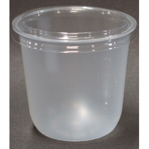 【日本製】プリンカップTR128 蓋つき FC66Φフタ対応 400個セットプリンカップ、ゼリーカップ、ムースなど、洋菓子、和菓子に！ 使い捨て耐熱デザートカップ。プラスチック容器