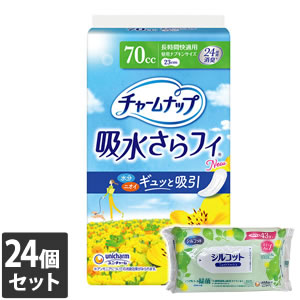 ２４個セット ユニ・チャーム チャームナップ 吸水さらフィ 長時間快適用 16枚入 ※メーカー都合によりパッケージ、デザインが変更となる場合がございます