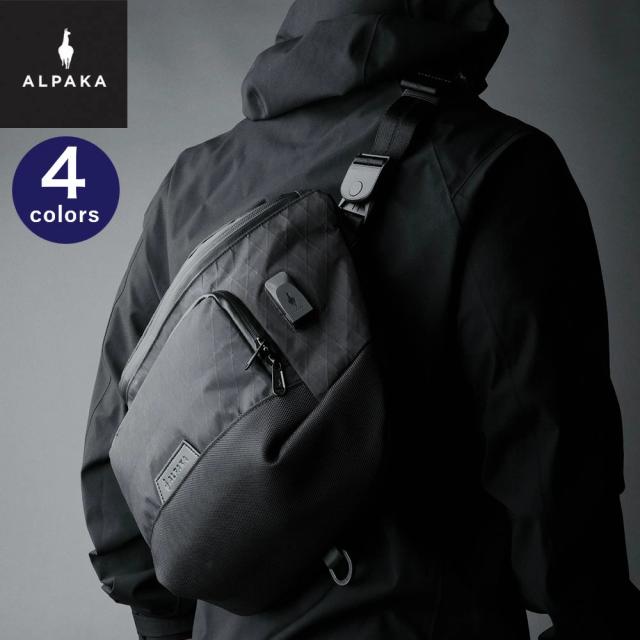 BRAVO SLINGMAX スリング ショルダーバッグ 斜め掛け 通勤 旅行 ビジネス 撥水[ALPAKA/アルパカ]の通販は