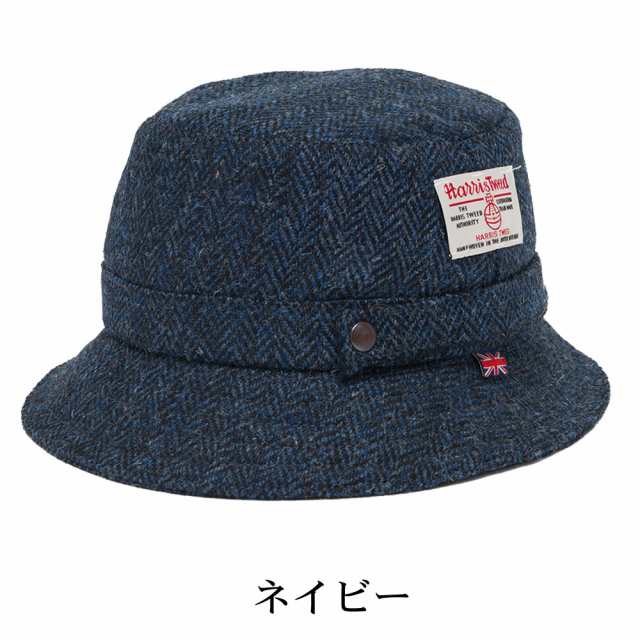 ハリスツイード ハット 英国製 HARRIS TWEED 帽子 GLEN APPIN