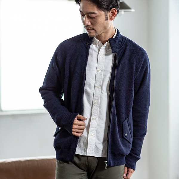 Ifer Knitwear アイファーニットウェア アルパカブルゾン ネイビー ニット アウター メンズ 秋冬の通販はau Pay マーケット Glencheck