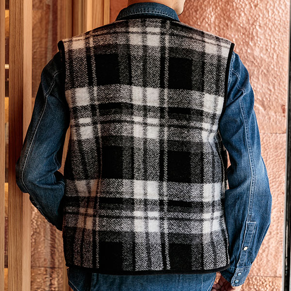 ボア チェック リバーシブル ベスト メンズ レディース ユニセックス Vincent Et Mireille バンソン エ ミレイユ の通販はau Pay マーケット Glencheck