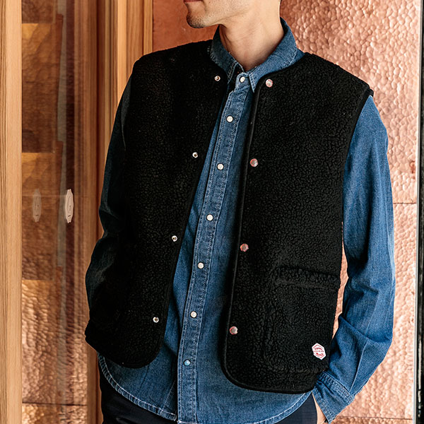 ボア チェック リバーシブル ベスト メンズ レディース ユニセックス Vincent Et Mireille バンソン エ ミレイユ の通販はau Pay マーケット Glencheck