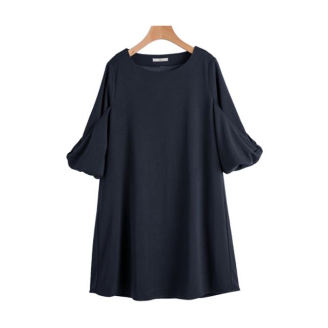 ワンピース 袖リボン ロング丈 七分袖 大人かわいい服 大人可愛い 30代 ママ ゆったり 10op32の通販はau Pay マーケット Karei かれい