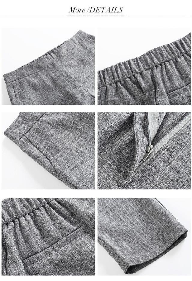 2点セット ペプラムトップス＋パンツ ツイード プルオーバー