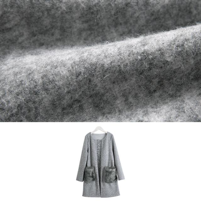 コーディガン ファー 起毛素材 厚手 暖か 軽量 ノーカラー スタイリッシュ ロング丈21to4257の通販はau Pay マーケット Karei かれい