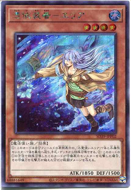 遊戯王 PSA10 現存25枚 憑依装着－エリア シークレット イラスト違い 