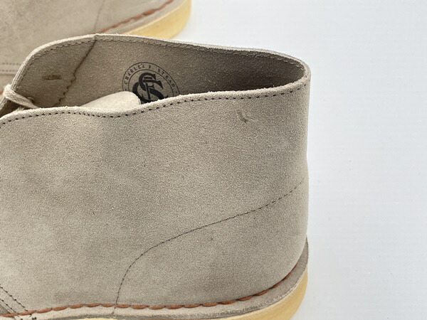 訳あり品 クラークス デザートブーツ 26.5cm UK8.5 サンドスエード 26138235 男性用 CLARKS DESERT BOOT 並行輸入品 (cl388)
