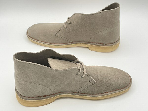訳あり品 クラークス デザートブーツ 26.5cm UK8.5 サンドスエード 26138235 男性用 CLARKS DESERT BOOT 並行輸入品 (cl388)