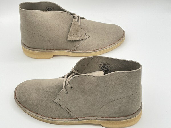 訳あり品 クラークス デザートブーツ 26.5cm UK8.5 サンドスエード 26138235 男性用 CLARKS DESERT BOOT 並行輸入品 (cl388)
