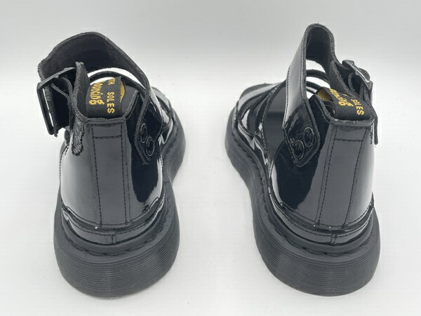 訳あり品 ドクターマーチン クラリッサ 2 24.0cm UK5.0 ブラック R24822001 女性用 DR．MARTENS CLARISSA II 並行輸入品 (dm564)