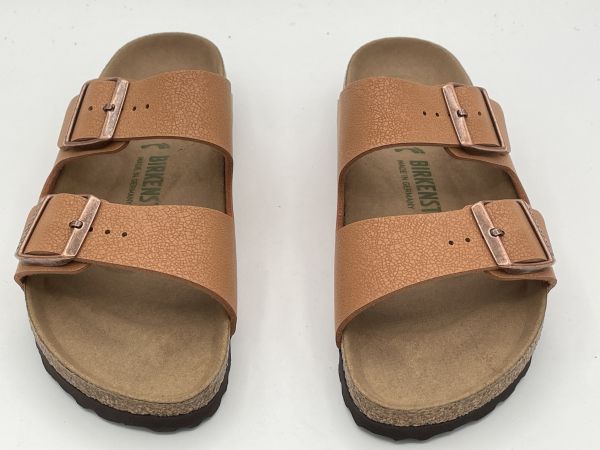 訳あり品 ビルケンシュトック アリゾナ ビーガン 24.5cm 38 ピーカン(細幅) 1025046 女性用 BIRKENSTOCK 並行輸入品 (b2049)