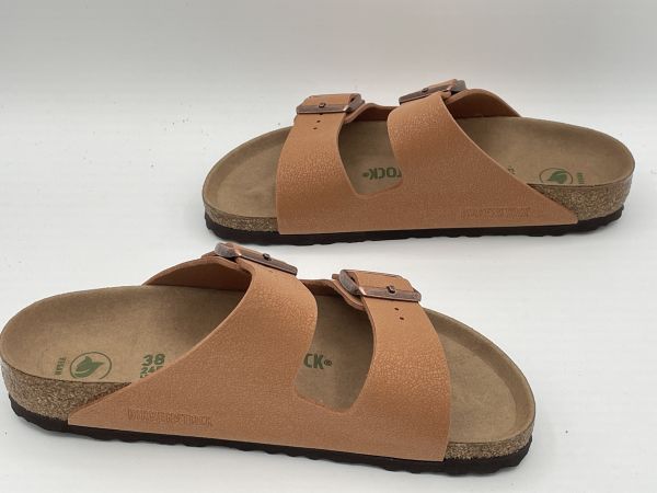 訳あり品 ビルケンシュトック アリゾナ ビーガン 24.5cm 38 ピーカン(細幅) 1025046 女性用 BIRKENSTOCK 並行輸入品 (b2049)