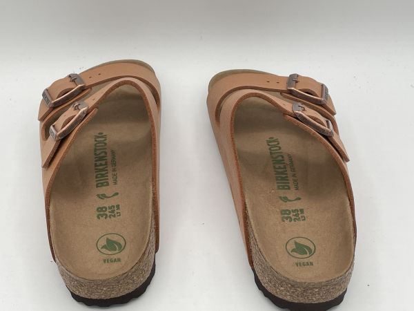 訳あり品 ビルケンシュトック アリゾナ ビーガン 24.5cm 38 ピーカン(細幅) 1025046 女性用 BIRKENSTOCK 並行輸入品 (b2049)
