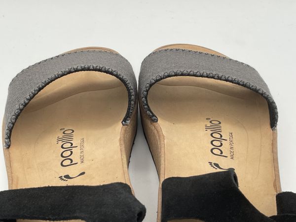 訳あり品 パピリオ サンダル PAPILLIO by BIRKENSTOCK レディース グレンダ 23.0cm 36 アンスラジット 1019552 女性用 並行輸入品 (b2056)