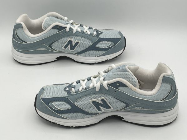 訳あり品 ニューバランス WL412 25.0cm US8.0 ブルー w412bb 女性用 NEW BALANCE 並行輸入品 (nb607)