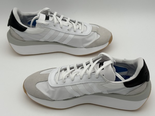 訳あり品 アディダス カントリー XLG 26.5cm ホワイト×ブラック×グレー IF8405 女性用兼子供用 ADIDAS (ad719)