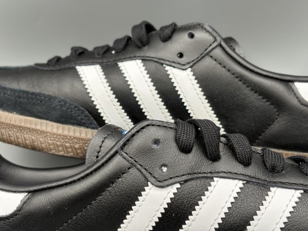 訳あり品 ADIDAS ORIGINALS アディダス オリジナルス スニーカー サンバ OG 23.5cm ブラック×ホワイト ユニセックス (ad731)