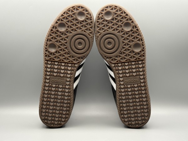 訳あり品 ADIDAS ORIGINALS アディダス オリジナルス スニーカー サンバ OG 23.5cm ブラック×ホワイト ユニセックス (ad731)