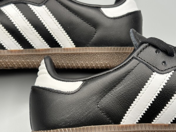 訳あり品 ADIDAS ORIGINALS アディダス オリジナルス スニーカー サンバ OG 23.5cm ブラック×ホワイト ユニセックス (ad735)