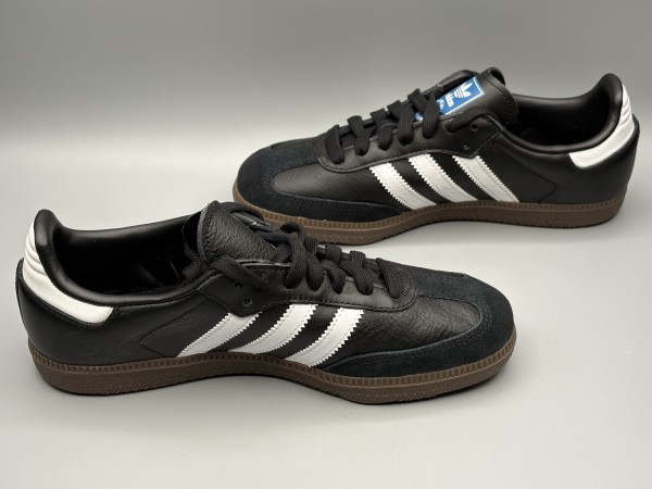 訳あり品 ADIDAS ORIGINALS アディダス オリジナルス スニーカー サンバ OG 23.5cm ブラック×ホワイト ユニセックス (ad735)