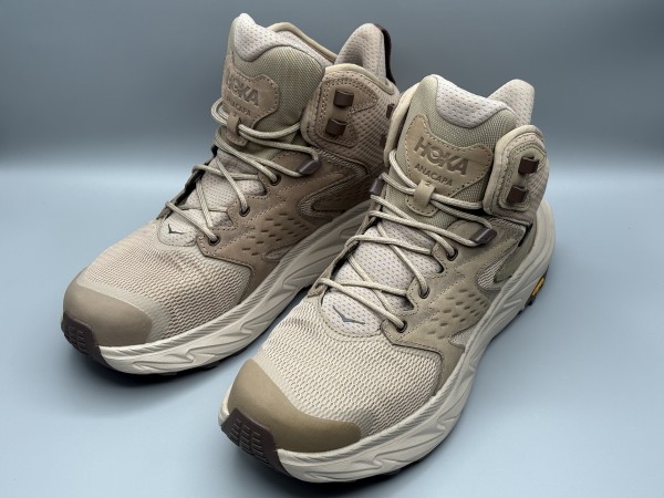 訳あり品 HOKA ホカ ハイキングシューズ アナカパ 2 ミッド GTX 27.5cm US9.5 デューン×タン メンズ (ho014)