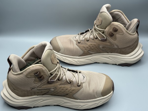 訳あり品 HOKA ホカ ハイキングシューズ アナカパ 2 ミッド GTX 27.5cm US9.5 デューン×タン メンズ (ho014)
