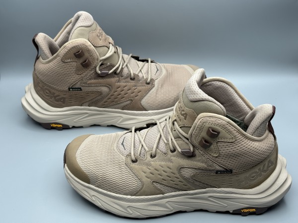 訳あり品 HOKA ホカ ハイキングシューズ アナカパ 2 ミッド GTX 27.5cm US9.5 デューン×タン メンズ (ho014)