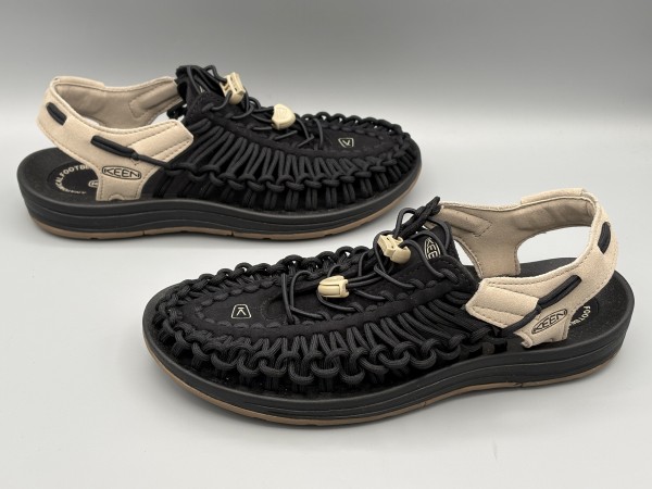 訳あり品 キーン ユニーク 25.0cm US7.0 ブラック×プラザトープ 1027437 男性用 KEEN 並行輸入品 (ke179)