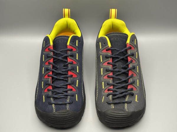 訳あり品 KEEN キーン スニーカー ジャスパー 27.0cm US9.0 ブラックアイリス×レッド メンズ (ke192)