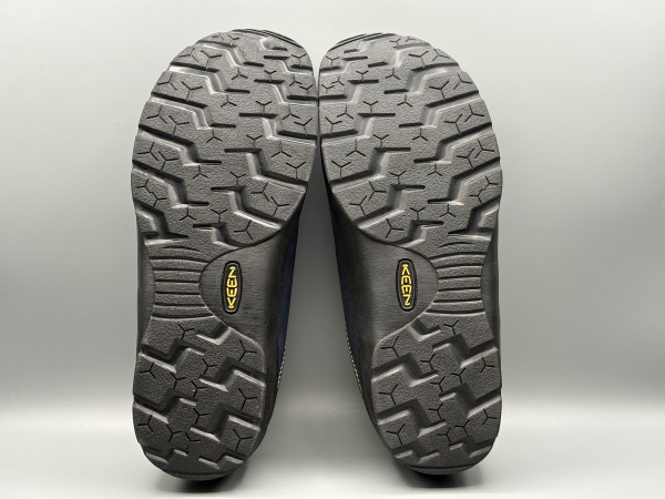 訳あり品 KEEN キーン スニーカー ジャスパー 27.0cm US9.0 ブラックアイリス×レッド メンズ (ke192)