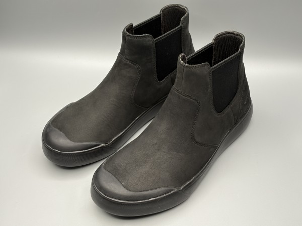 訳あり品 KEEN キーン ブーツ エレナ チェルシー 24.0cm US7.0 トリプルブラック×ブラック レディース (ke193)