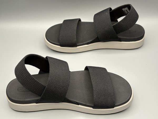 訳あり品 キーン エル バックストラップ 24.5cm US7.5 ブラック 女性用 KEEN ELLE BACKSTRAP 並行輸入品 (ke195)