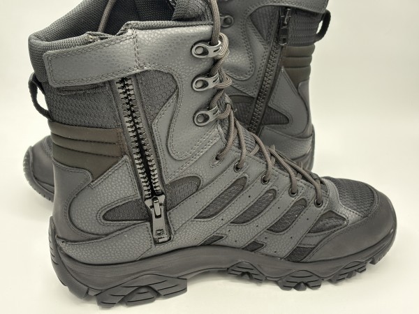 訳あり品 メレル モアブ 3 タクティカル 8 ジップ ウォータープルーフ 28.0cm US10.0 ブラック 003907 男性用 MERREL (mr011)