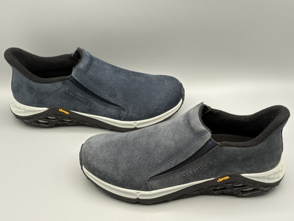 訳あり品 MERRELL メレル モックシューズ ジャングル モック 2.0 24.5cm US7.5 ネイビー J5002374 レディース (mr018)