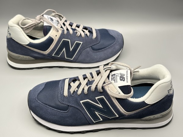 訳あり品 NEW BALANCE ニューバランス スニーカー ML574EVN 28.0cm US10.0 ネイビー メンズ (nb701)