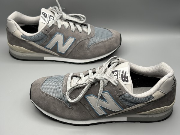 訳あり品 NEW BALANCE ニューバランス スニーカー CM996 27.5cm US9.5 ライトグレー メンズ レディース (nb703)