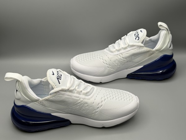 訳あり品 NIKE ナイキ スニーカー エアマックス AIR MAX 270 26.0cm ホワイト×ブルー メンズ (ni123)