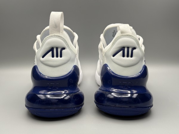訳あり品 NIKE ナイキ スニーカー エアマックス AIR MAX 270 26.0cm ホワイト×ブルー メンズ (ni123)