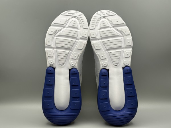 訳あり品 NIKE ナイキ スニーカー エアマックス AIR MAX 270 26.0cm ホワイト×ブルー メンズ (ni123)