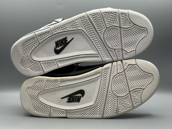 訳あり品 NIKE ナイキ スニーカー エア フライト 89 26.5cm ブラック×ホワイト メンズ (ni124)