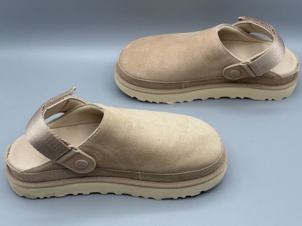 訳あり品 UGG アグ サンダル ゴールデンスター クロッグ 23.5cm US6.5 ドリフトウッド 1138252 レディース (ug1448)