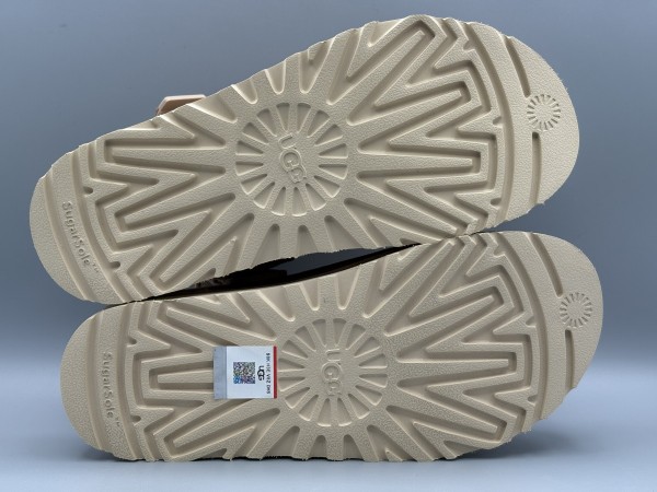 訳あり品 UGG アグ サンダル ゴールデンスター クロッグ 23.5cm US6.5 ドリフトウッド 1138252 レディース (ug1448)