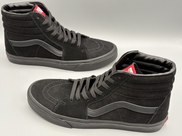 訳あり品 ヴァンズ スケートハイ 27.5cm US9.5 ブラック×ブラック VN000D5IBKA 男性用兼女性用 VANS (va0014)