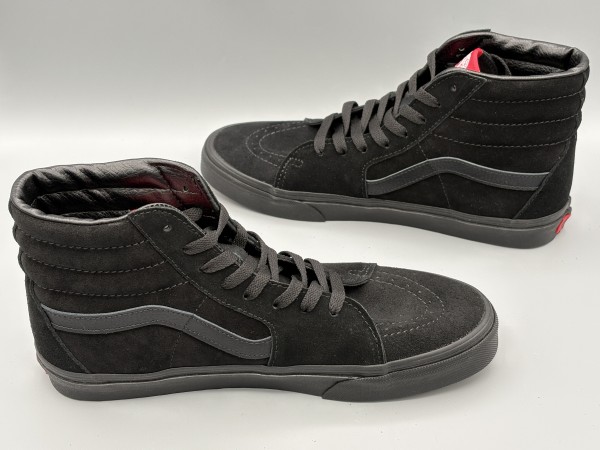 訳あり品 ヴァンズ スケートハイ 27.5cm US9.5 ブラック×ブラック VN000D5IBKA 男性用兼女性用 VANS (va0014)
