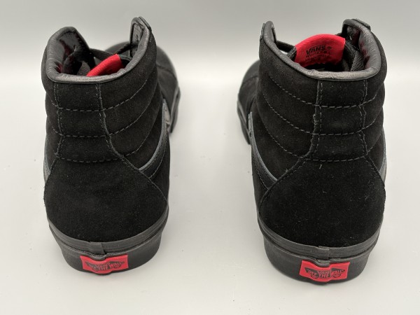 訳あり品 ヴァンズ スケートハイ 27.5cm US9.5 ブラック×ブラック VN000D5IBKA 男性用兼女性用 VANS (va0014)
