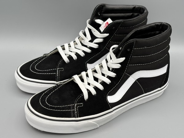 訳あり品 ヴァンズ スケートハイ 28.0cm US10.0 ブラック×ブラック×ホワイト VN000D5IB8C 男性用兼情勢用 VANS (va0015)