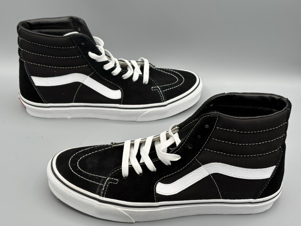 訳あり品 ヴァンズ スケートハイ 28.0cm US10.0 ブラック×ブラック×ホワイト VN000D5IB8C 男性用兼情勢用 VANS (va0015)