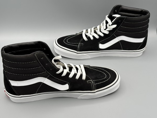 訳あり品 ヴァンズ スケートハイ 28.0cm US10.0 ブラック×ブラック×ホワイト VN000D5IB8C 男性用兼情勢用 VANS (va0015)